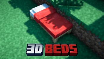 Better 3D Beds: Enhanced Visuals for Minecraft Beds