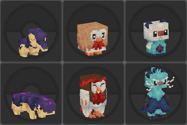 Fully Hisuian Starters (Cobblemon): Resource Pack for Cobblemon