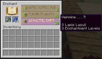 VeinMiner Enchantment