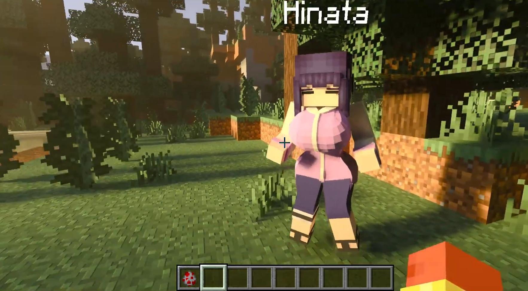 Jenny Makima Miko Chan Hinata Addon MCPE/Bedrock Mod