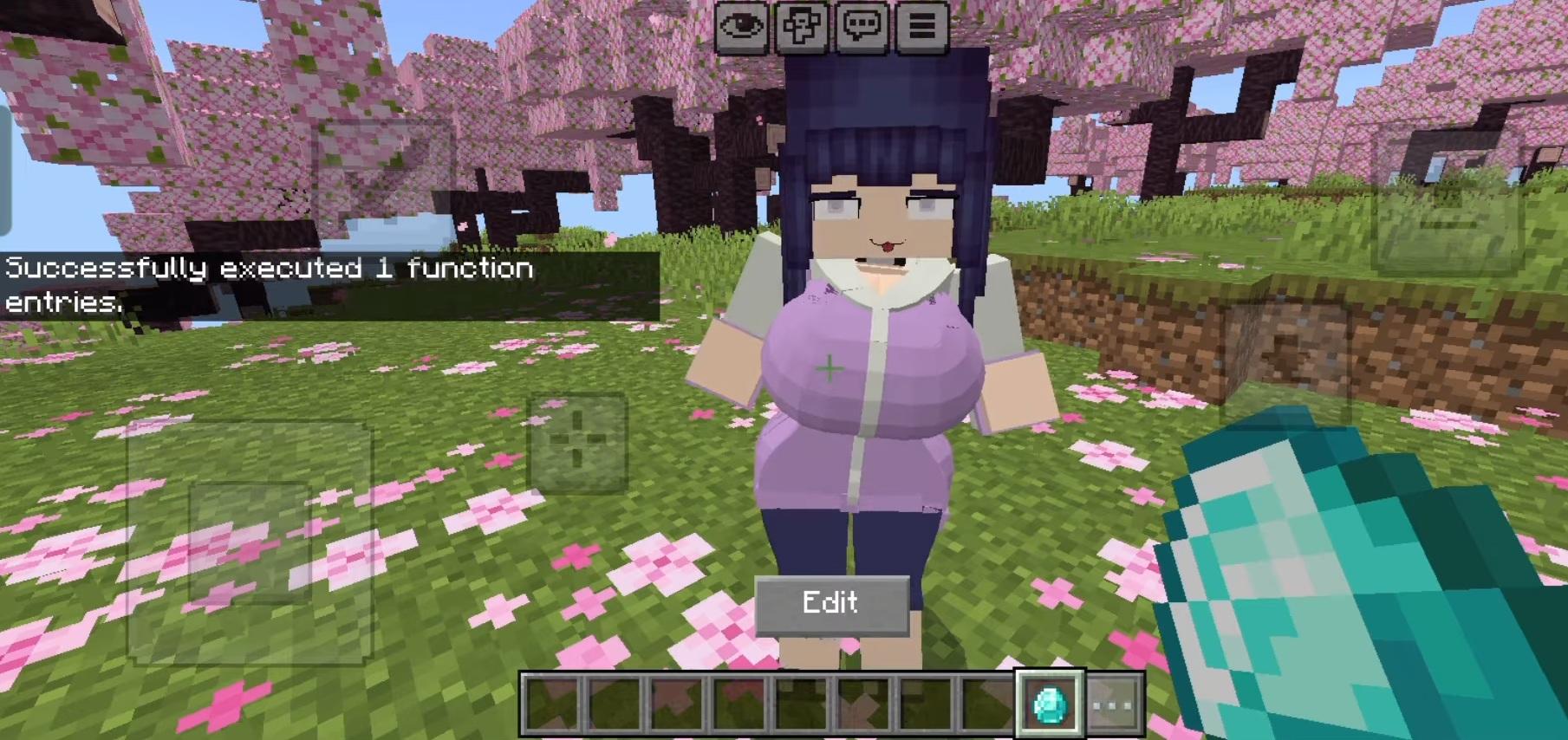 Hinata Jenny Mod For MCPE