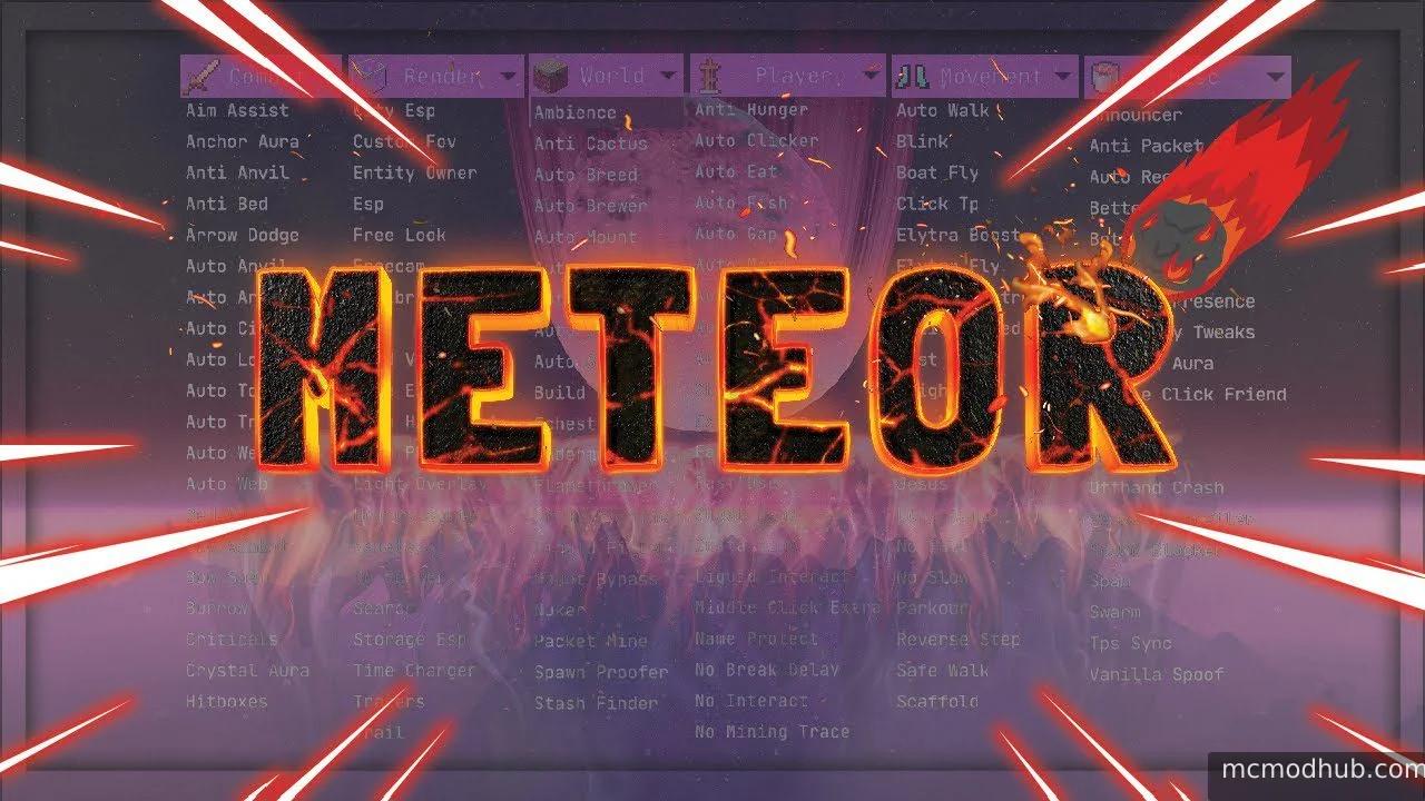 Meteor Client mod